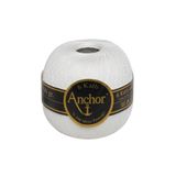 Anchor 6 Katlı Dantel Iplikleri - No: 60 - 100 Gr - Beyaz