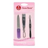 Anchor Klasik Manikür Set(Cımbız,törpü,tırnak Mak)