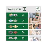 And 06039D8005 Easydrill 18V-40 Akülü Tornavida (2 Akü 2,0 Ah, 18 Volt Sistem, Çantada) - standart