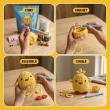 AND 57855210127675880184975 Seddy Tığ Kiti Yeni Başlayanlar İçin Videolu Amigurumi Örgü Oyuncak Seti 000 Açık Krem