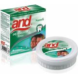 And Naneli Diş Parlatma Tozu 600 g Ağız ve Diş Bakımı için Ferahlatıcı Nane Aroması