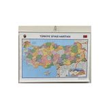 AND Türkiye Haritası 70x100 Cm Çift Taraflı Çıtalı