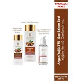 And You Argan Yağlı Yoğun Onarıcı 3'lü Saç Bakım Seti (Yoğun Nem & Canlandırıcı)