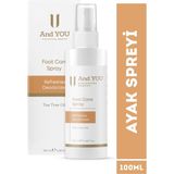 AND YOU Ayak Spreyi 100 ml – Terleme ve Koku Karşıtı