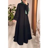 ANDE Pamuklu Elbise- Siyah