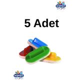 andelart 5 Adet Yazı Tahta Silgisi