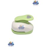 andelart Eva Kalp Desenli Büyük Boy Şekilli Delgeç 1,5 inç 3.5 cm