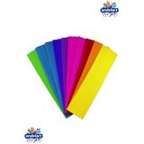andelart Krapon Kağıdı 10 Renk 50x200 cm Karışık Renkli 10'lu