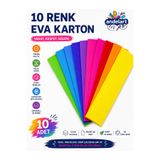 andelart Krapon Kağıdı 50 Cm X 200 Cm 10 Lu Karışık 1 Paket