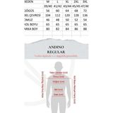 Andino Regular Lacivert Düz Erkek Gömlek Likralı Esnek Kumaş AR052012-22 - XL