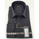 Andino Slimfit Siyah Erkek Gömlek Pamuk Polyester Dar Kesim Yapısıyla AS09K506A-4006