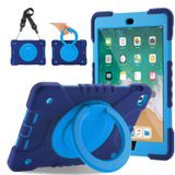 Andnary iPad 6./5. Nesil Kılıf 9,7 inç Kalem Tutuculu [360 Döner El] ve Stand, Tam Vücut Silikon+PC Koruma Dönen Stand Darbeye Dayanıklı Çocuk Kılıfı iPad 6./5./ Air 2/ Pro 9.7 için