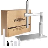 Andonstar A1 Dijital USB Mikroskop, Metal Standlı, CMOS Sensör, 2 Milyon Piksel, 1-500 Kez, Madeni Para, Takı, PCB Tamiri, Windows Mac Uyumlu, 8 Dahili LED Işık