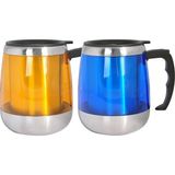 Andoutdoor ANDD16 Içi Çelik Dışı Mika Kupa Mug-Std - Renkli