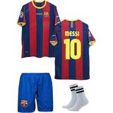 Andream Barcelona 2011 London Final Lionel Messi 3'lü Bordo Çocuk Forması