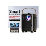 Android Mini Projeksiyon Cihazı Wifi Bluetooth Usb 4K 1080P Ev Sinema Yansıtma Cihazı Siyah