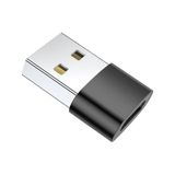 Android Şarj Usb A Erkek To Type C Dişi Çevirici Dönüştürücü Adaptör Siyah
