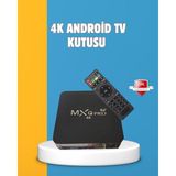 Android Tv Box 4K – 2gb Ram 16GB Rom Wi-Fi Medya Oynatıcı - Seçenek