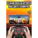Android Uyumlu Gamepad X3 Game Stick Oyun Kolu Bluetooth Bağlantılı P56246s6923