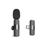Android ve Bilgisayar Için Profesyonel Kablosuz Yaka Mikrofonu, Yönlü Kondenser Kayıt Mikrofonu, USB C Arayüzü, Röportaj, Video, Podcast ve Vlog Için - Renkli