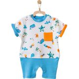 Andywawa AC21863R Erkek Bebek Doğa Temalı Renkli Tulum