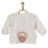 Andywawa AC22366 Ekru Street Style Bebek T-shirt