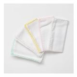 Andywawa AC24447 Basic 5'Li Bebek Ağız Mendili 25x25 cm Pink