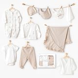 Andywawa AC25061 Newborn Happy Everyday 10 Parça Bebek Hastane Çıkışı