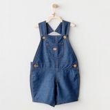 Andywawa Ac25932 Casual Bebek Salopet İndigo