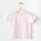 Andywawa Ac25971 Casual Bebek Tişört Pink