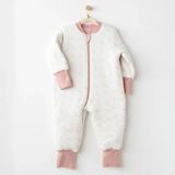 Andywawa AC26082 Mon Petit Amour Uyku Tulum 2,5 Tog - Ekru - 3 - 4 Yaş