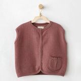 Andywawa Ac26201 Casual Yelek Dusky Rose