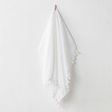 Andywawa Battaniye Müslin Baby Home 120x90cm Beyaz