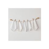 andywawa BEBEK AĞIZ MENDİLİ 5 PCS WASHCLOTHS 20X20 OCEAN IS MY HAPPY PLACE MUSLIN