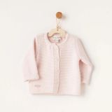 Andywawa Bebek Triko Ceket, 0-3 Ay, IB76926, Pembe, Bebek-Kızlar