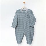 Andywawa Bebek Tulum Romper Bamboo Casual - Yeşil - 1 - 3 Ay