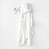 Andywawa Erkek Bebek Havlu Set Towel Set 80X80 cm Muslin Wawa Boys AC24724