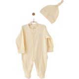 Andywawa Erkek Bebek Special Modal Şapka Tulum Takım AC26768 - Sarı - 0 - 1 Ay