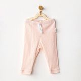 Andywawa Jacquard Bebek Pantolonu AC24707 - Pembe - 1,5 - 2 Yaş