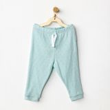 Andywawa Jacquard Bebek Pantolonu AC24707 Yeşil 6-9 Ay