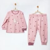 Andywawa Little Dreamers Kız Bebek Pijama Takımı AC27140 - 24 - 36 Ay - Pembe