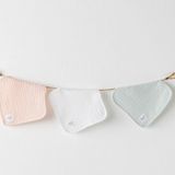 Andywawa Washcloths 3'lü Bebek Ağız Mendili AC25515 Çok Renkli