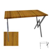 Anemon Mutfak Masası 80X140 (Werzalit, Wermodin Ve Allzalit Tabla) - Real Teak
