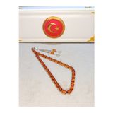Anemore Collection BLOK ZAR KEHRİBAR TESBİH USTA YAPIMI