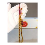 Anemore Collection EMİNE REŞVANİ ATEŞ KEHRİBAR TESBİH SARI RENK