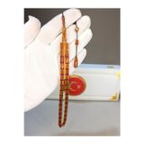 Anemore Collection SARI AHMET USTA YAPIMI ATEŞ KEHRİBAR TESBİH