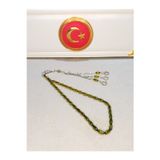 Anemore Collection SIKMA KEHRİBAR TESBİH ARPA KESİM HARELİ HAMUR