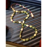 Anemore Collection YEŞİL RENKLİ ATEŞ KEHRİBAR TESBİH
