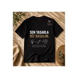 ANEMOS Wear KİŞİYE ÖZEL FOTOGRAF-RESİM-YAZI-LOGO vb. KISAKOLLU BASKILI TİŞÖRT