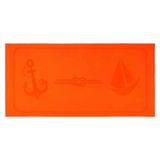 Anemoss Yelken Plaj Havlusu Turuncu 140X70 Cm